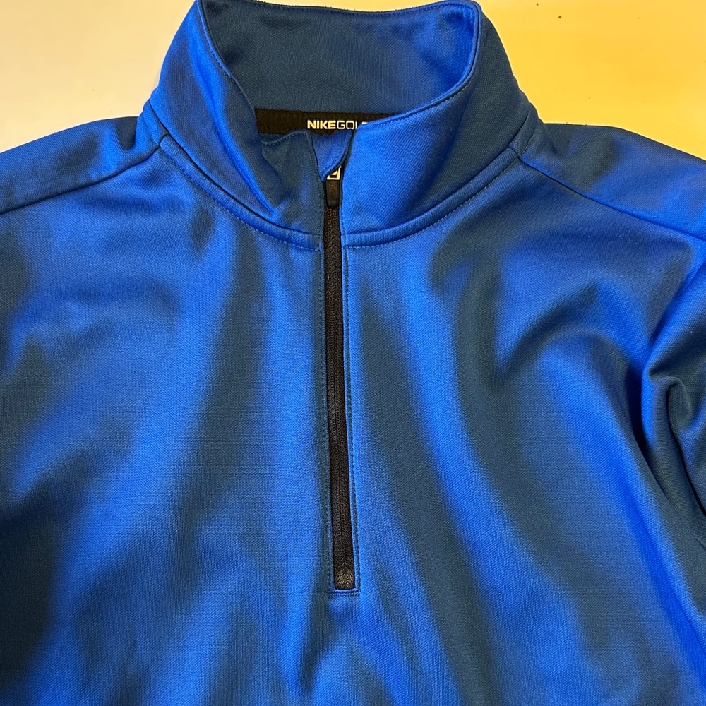 Nike Golf Kids Royal Blue Pullover Jacket - Picture 5 of 10
